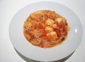 Foto principal de Cazón con fideos