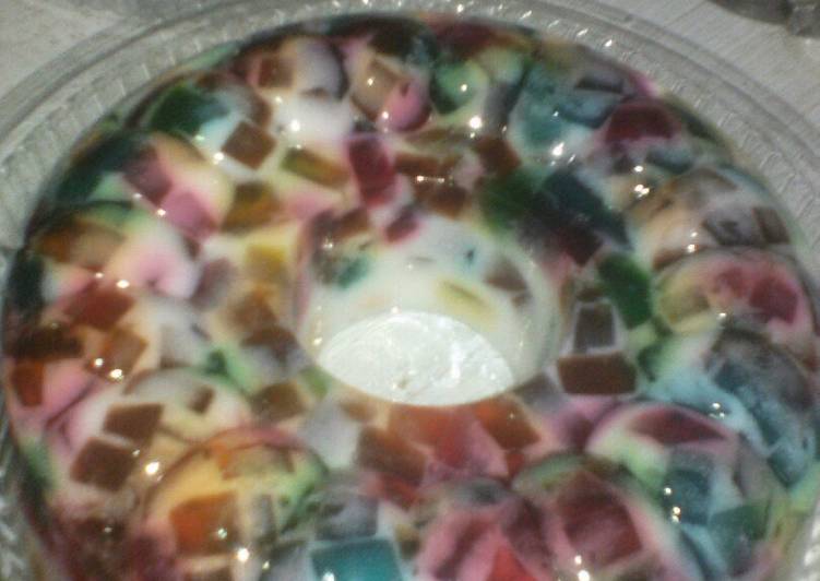 Resep Puding mozaik yang Menggugah Selera