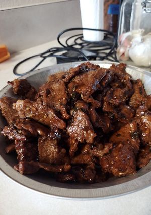 A picture of Bulgogi Beef (Asian).