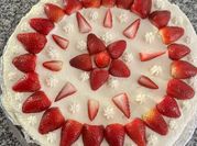 Una foto de relleno de merengue