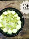 Soto telur puyuh apa adanya