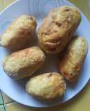 Molotes de papa con chorizo