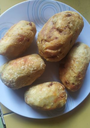 Una foto de Molotes de papa con chorizo