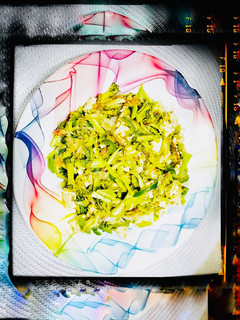 A picture of Paneer Broccoli stir fry salad.