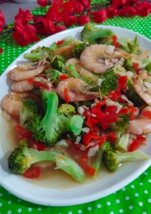 Foto resep Tumis Brokoli Udang