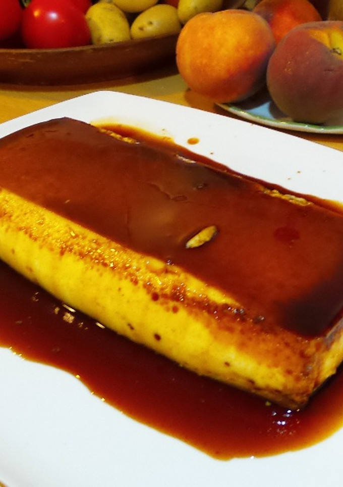 Una foto de Flan de huevo