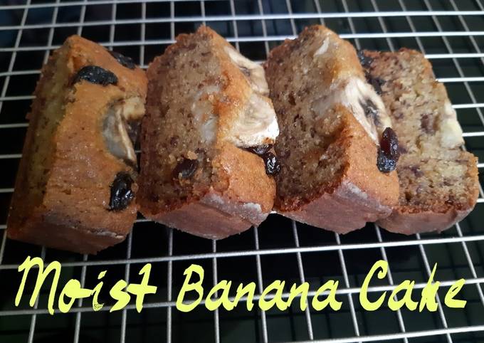 Resep Simple N Moist Banana Cake, Bikin Ngiler