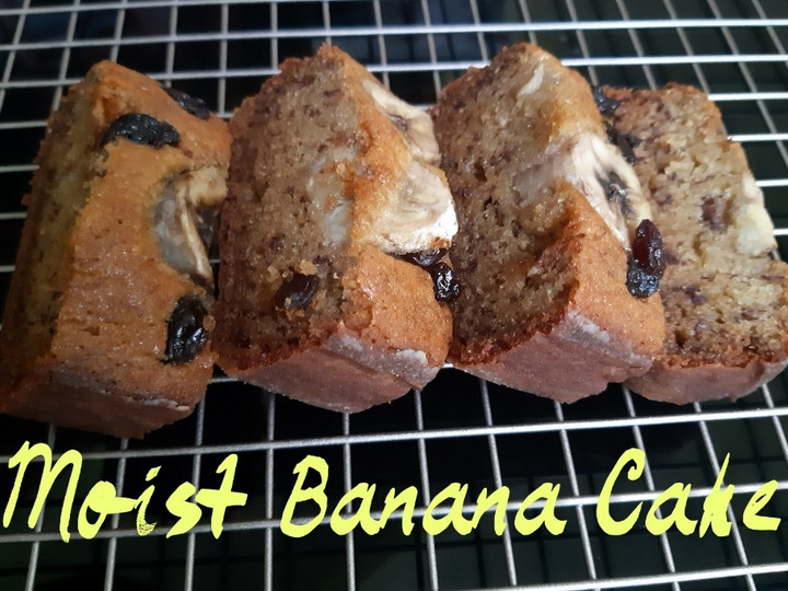 Resep Simple N Moist Banana Cake, Bikin Ngiler