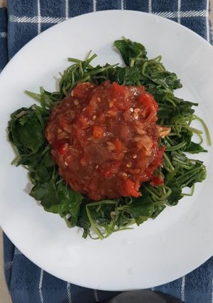 Foto resep Plecing daun pegagan