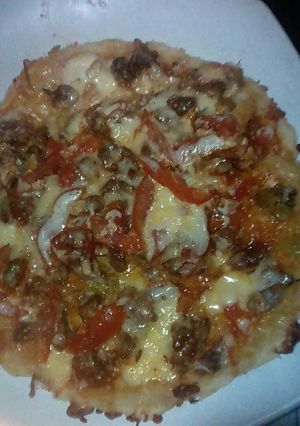 Foto resep Pizza magicom praktis :-)