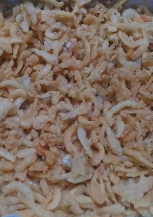 Foto resep Teri nasi Medan krispi
