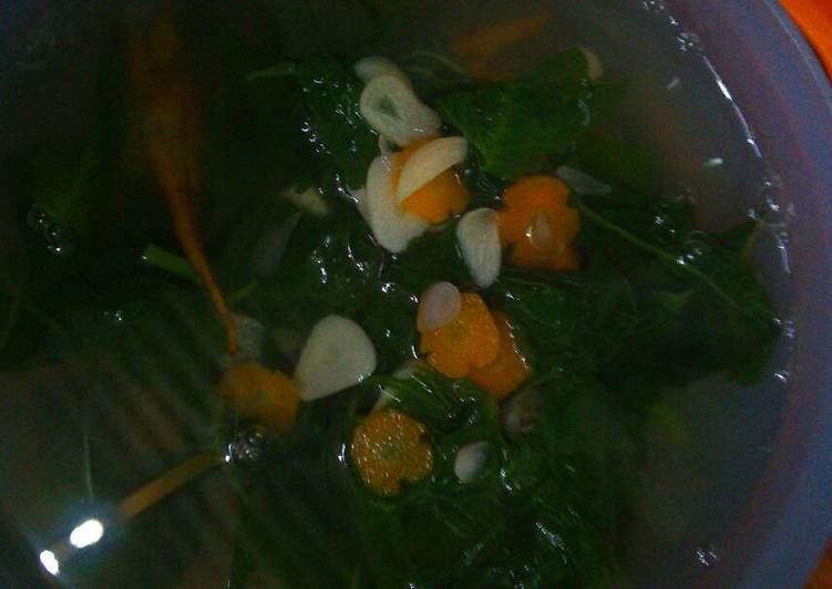 Sayur bayam gurih