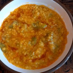 A picture of Dal masoor with Toarie.