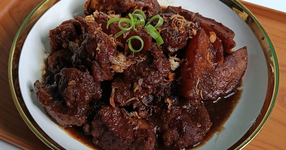 Semur Daging Betawi plus Kentang Tahu