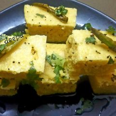 Dhokla A picture of Dhokla.
