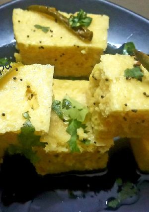 A picture of Dhokla.