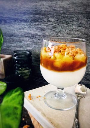 Une photo de Crumble aux pommes