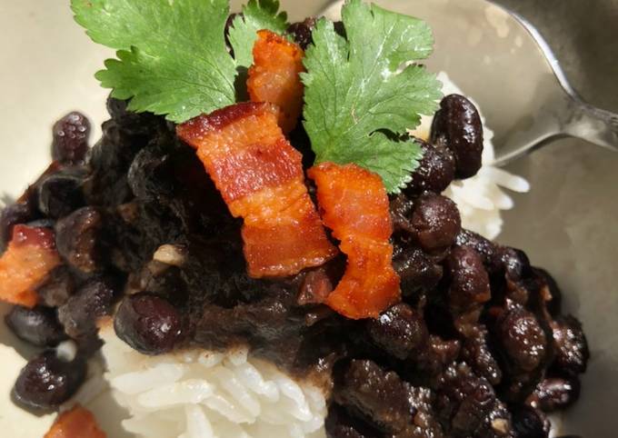 Recipe of Homemade Chimichurri Black Beans