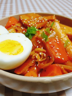 🇰🇷辣炒年糕🇰🇷10分鐘快速上桌! 的食譜成品照片