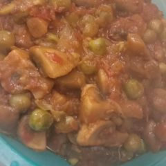 A picture of Mushroom Matar.