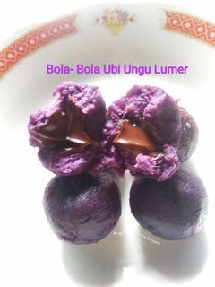 Foto resep Bola - Bola Ubi Ungu Lumer