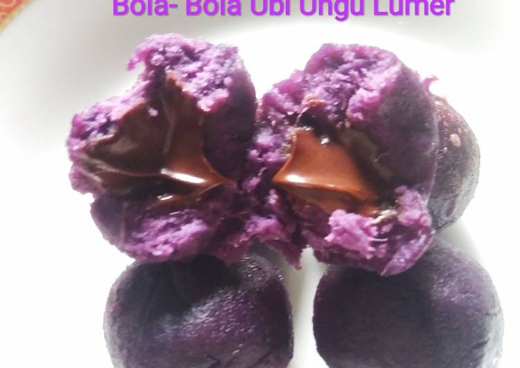 Bola - Bola Ubi Ungu Lumer