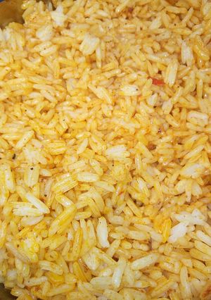 A picture of Shinkafa mai manja da yaji.