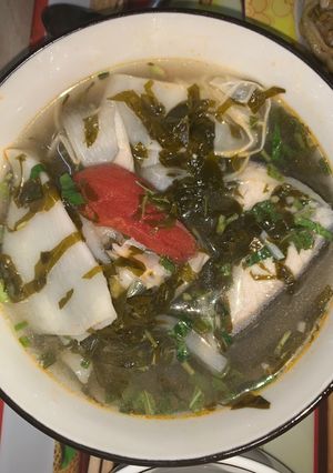 Hình của món Canh chua cá bóp.