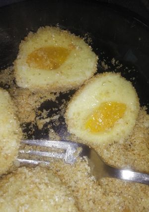 Barackos gombóc recept fotója