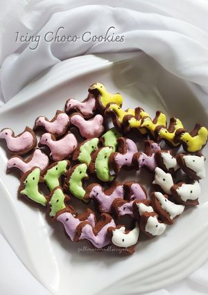 Foto resep Icing Choco Cookies