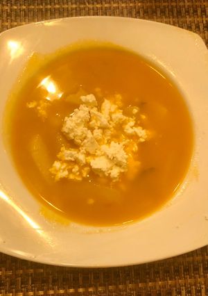 Una foto de Sopa de papa