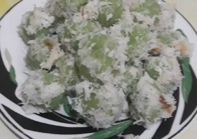 Klepon tepung gaplek