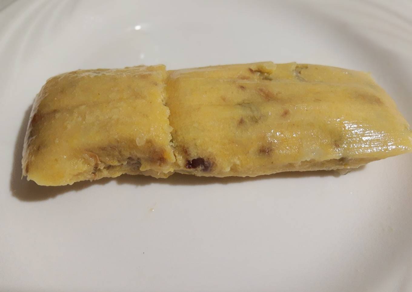 Tamal de maíz tierno