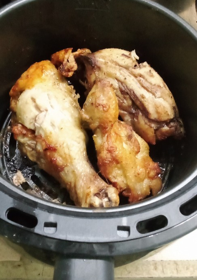 Una foto de Pollo frito en Freidora al Vapor