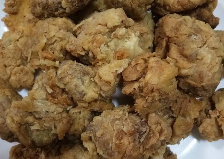 Bahan membuat Boneless Fried Chicken mudah Kuliner