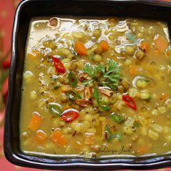 A picture of Barley, Beans and Vegetable Stew.