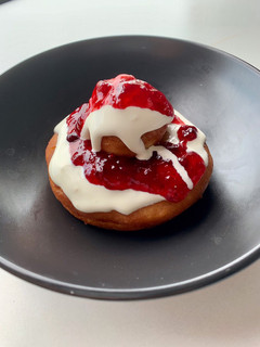Una foto de Donuts con queso (Papanasi)