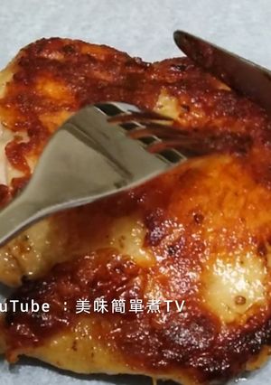 香煎脆皮雞腿排 的食譜成品照片