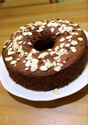 صورة لوصفة كيكة التمر