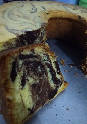 Foto resep Marmer Cake (Bolu Zebra)