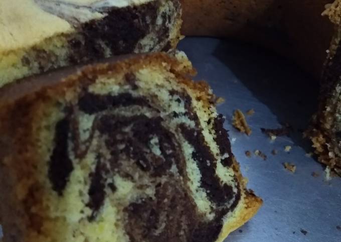 Marmer Cake (Bolu Zebra)