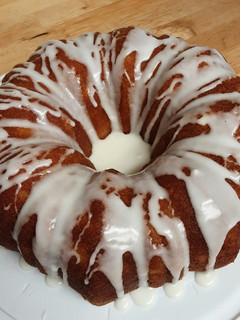 A picture of Pineapple Poke Bundt Cake.