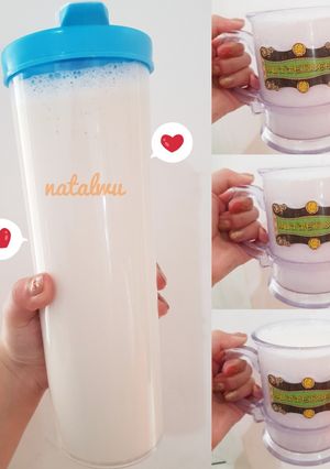 Foto resep Almond milk / susu almond