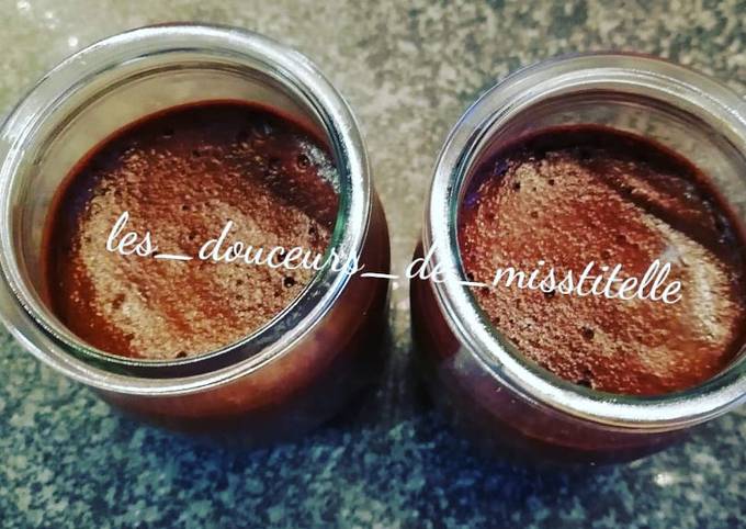 Mousse au chocolat sans sucre
