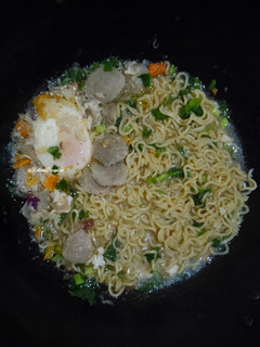 Foto resep Mie Kuah Intel Super Pedas