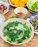 Canh Rau Tập Tàng Nấu Mướp