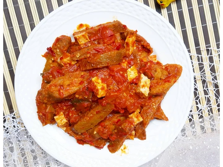 Cara Gampang Menyiapkan Resep Tumis Sambal Udang + Bakso Tiram Vegan yang Bikin Ngiler Anti Ribet, Mantap