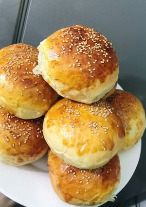 Una foto de Pan para hamburguesas 🍔 🤯🤪