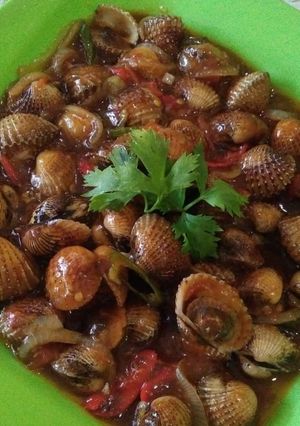 Foto resep Kerang Saos Padang