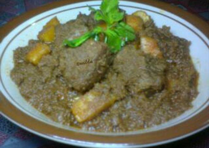 Randang Dagiang Sapi (Rendang Daging)